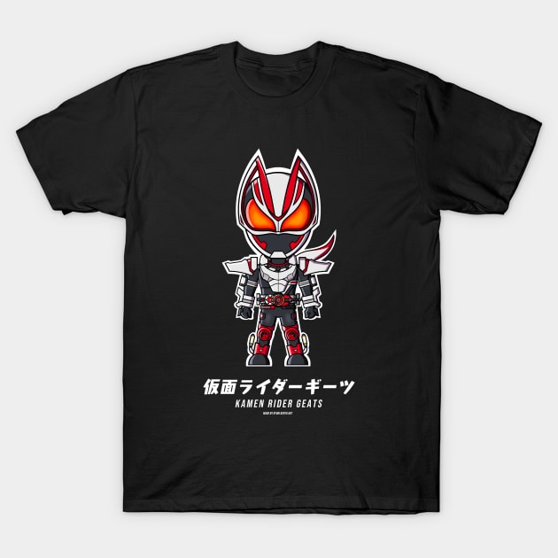 CHIBI KR GEATS ( GEATS MAGNUM BOOST ) T-Shirt by Ryuki Kento Art